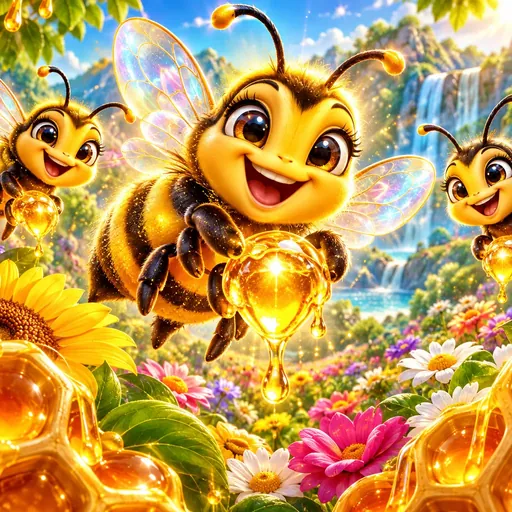 Play the 3 Buzzing Wilds pokie at Here2Win Casino