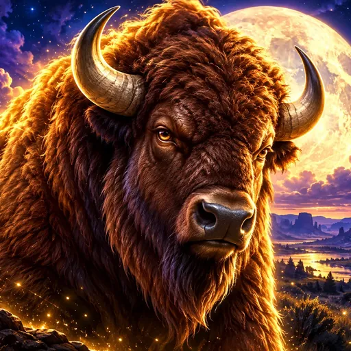 Play the Bison Moon Ultra Link and Win pokie at Here2Win Casino