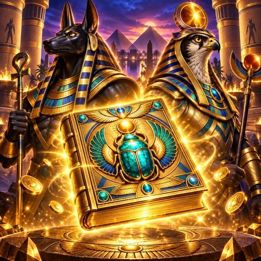 Play Book of Gods at Here2Win Casino
