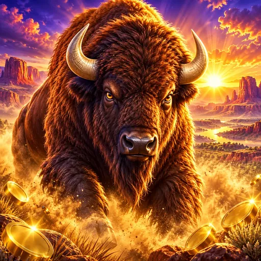 Play Buffalo Rising Megaways at Here2Win Casino